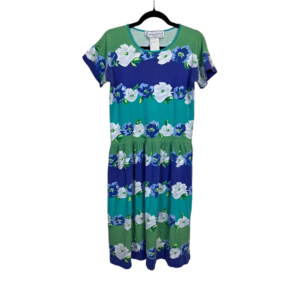 Adrienne Vittadini Cotton Floral Dress